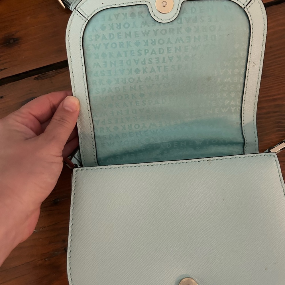 Kate Spade Light Blue Crossbody Bag - Picture 4 of 5